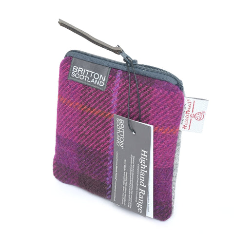 Highland Harris Tweed® Medium Purse - Made Scotland - Medium Purse