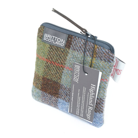 Highland Harris Tweed® Medium Purse - Made Scotland - Medium Purse