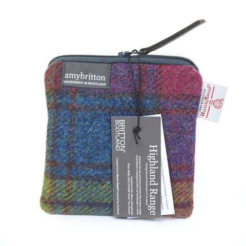 Highland Harris Tweed® Medium Purse - Made Scotland - Medium Purse