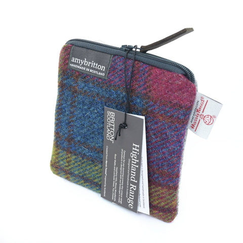 Highland Harris Tweed® Medium Purse - Made Scotland - Medium Purse