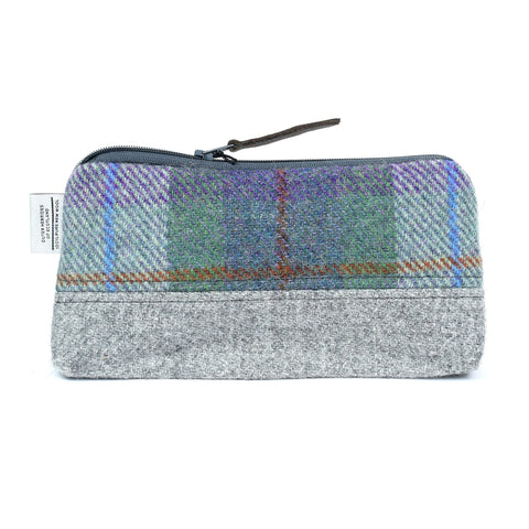 Highland Range Harris Tweed® Cosmetic Bag - Made Scotland - Cosmetic Bag