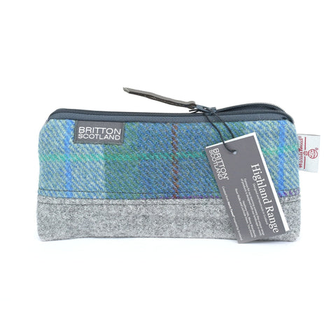 Highland Range Harris Tweed® Cosmetic Bag - Made Scotland - Cosmetic Bag