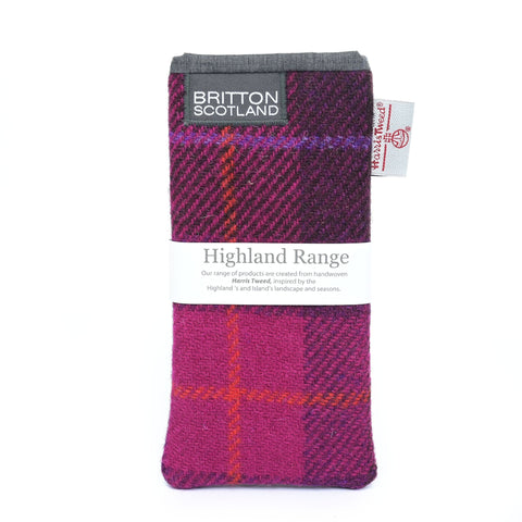 Highland Range Harris Tweed® Glasses Case - Made Scotland - Glasses Case