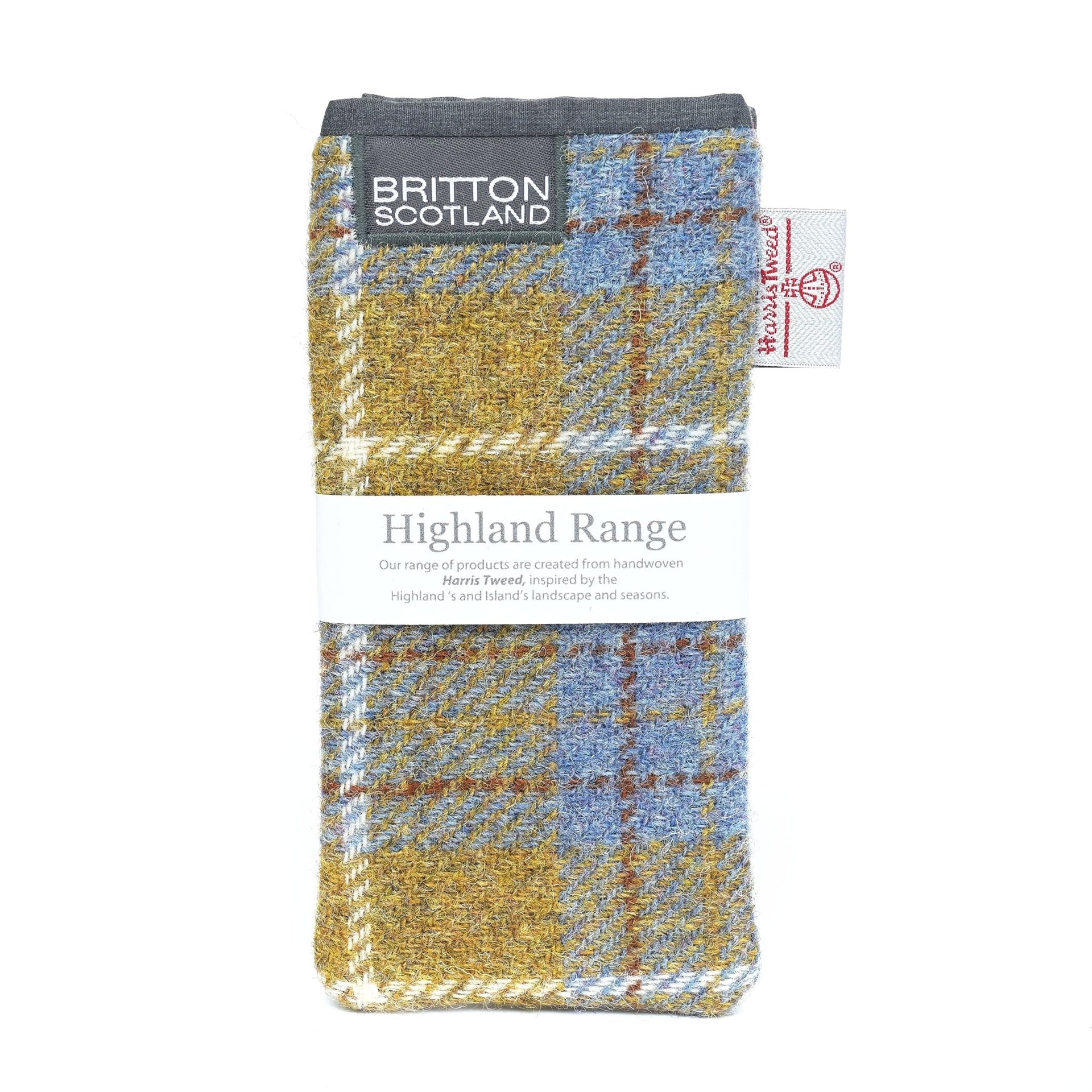 Highland Range Harris Tweed® Glasses Case - Made Scotland - Glasses Case