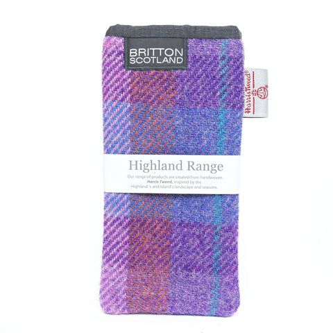 Highland Range Harris Tweed® Glasses Case - Made Scotland - Glasses Case