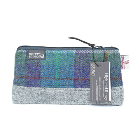 Highland Range Harris Tweed® Medium Wash Bag - Made Scotland - Wash Bag