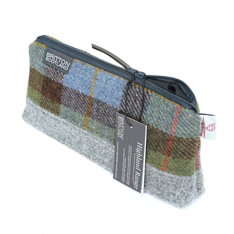 Highland Range Harris Tweed® Medium Wash Bag - Made Scotland - Wash Bag