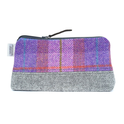 Highland Range Harris Tweed® Medium Wash Bag - Made Scotland - Wash Bag