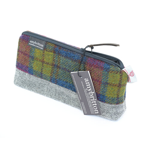 Highland Range Harris Tweed® Medium Wash Bag - Made Scotland - Wash Bag