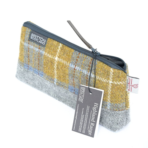 Highland Range Harris Tweed® Medium Wash Bag - Made Scotland - Wash Bag