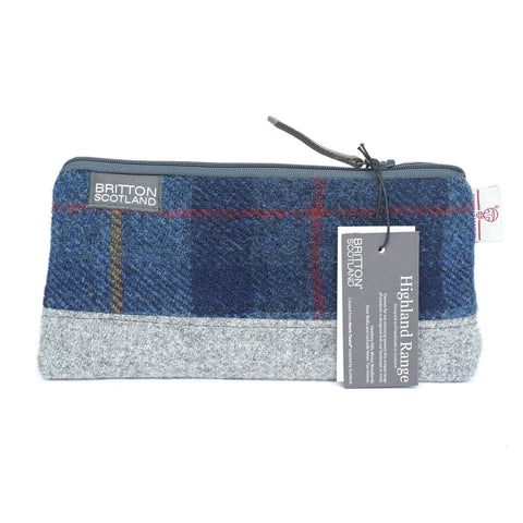 Highland Range Harris Tweed® Medium Wash Bag - Made Scotland - Wash Bag