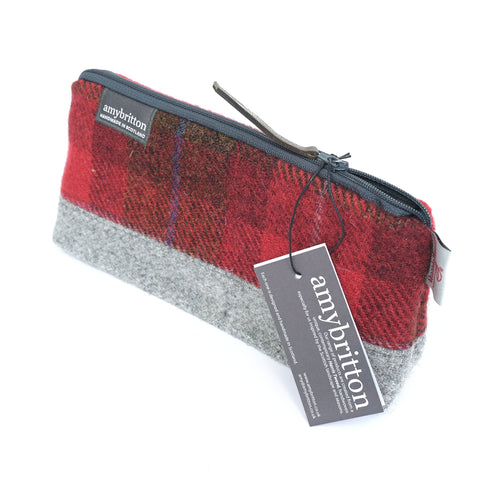 Highland Range Harris Tweed® Medium Wash Bag - Made Scotland - Wash Bag