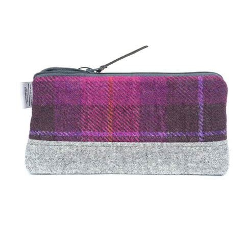 Highland Range Harris Tweed® Medium Wash Bag - Made Scotland - Wash Bag