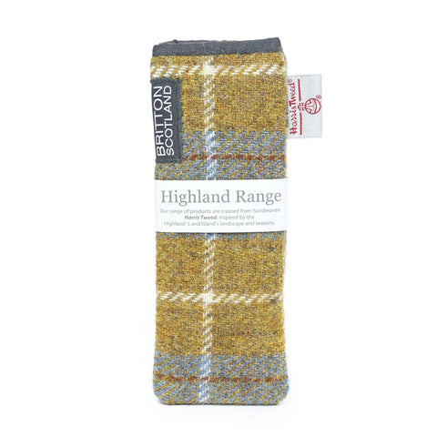 Highland Range Harris Tweed® Slim Glasses Case - Made Scotland - Glasses Case