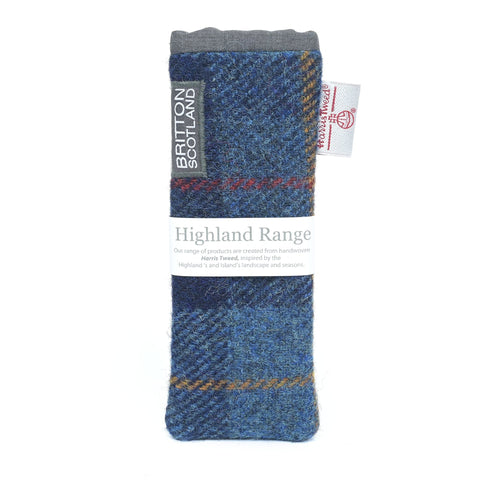 Highland Range Harris Tweed® Slim Glasses Case - Made Scotland - Glasses Case