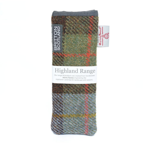 Highland Range Harris Tweed® Slim Glasses Case - Made Scotland - Glasses Case