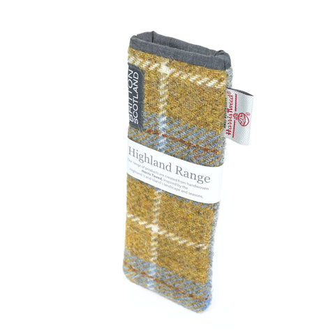 Highland Range Harris Tweed® Slim Glasses Case - Made Scotland - Glasses Case