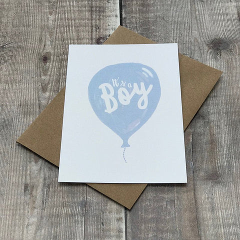 It's a Boy - Lomond Paper Co - Made Scotland