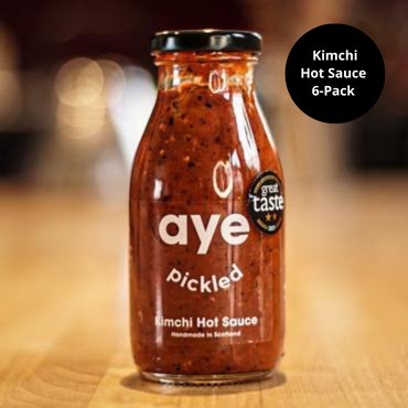 Kimchi Hot Sauce 6-Pack - AYE PICKLED - Made Scotland