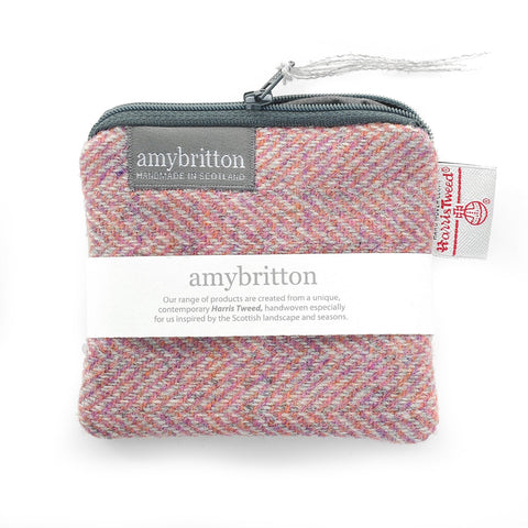 Landscape Harris Tweed® Coin Purse - Coin Purse - Amy Britton Harris Tweed® Accessories - Made Scotland