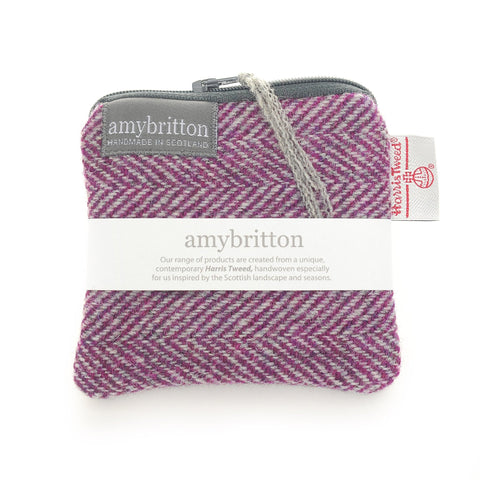 Landscape Harris Tweed® Coin Purse - Coin Purse - Amy Britton Harris Tweed® Accessories - Made Scotland