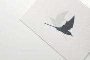 Letterpress Notecard - Arctic Terns - Made Scotland