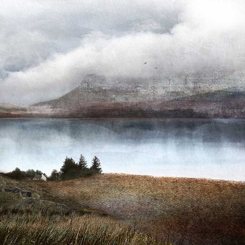 Little Loch Broom - 8 x 8 inches - Carol McEwan - Made Scotland