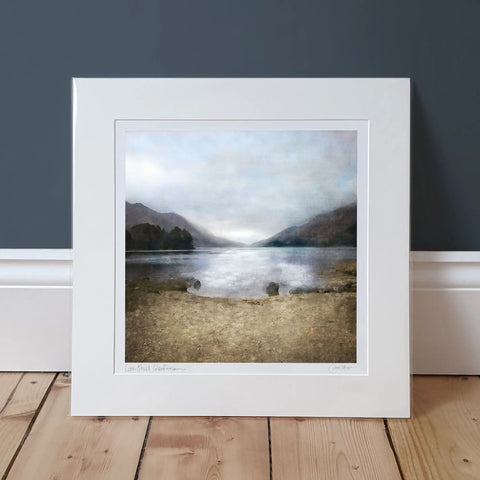 Loch Shiel, Glenfinnan - 8 x 8 inches - Carol McEwan - Made Scotland