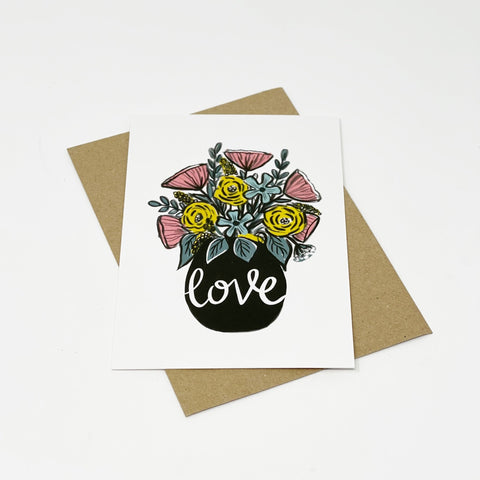 Love - Flowers - Lomond Paper Co - Made Scotland