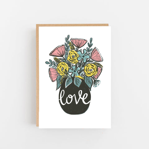 Love - Flowers - Lomond Paper Co - Made Scotland