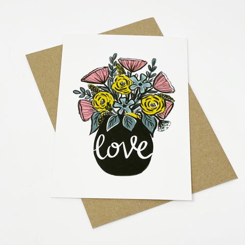 Love - Flowers - Lomond Paper Co - Made Scotland