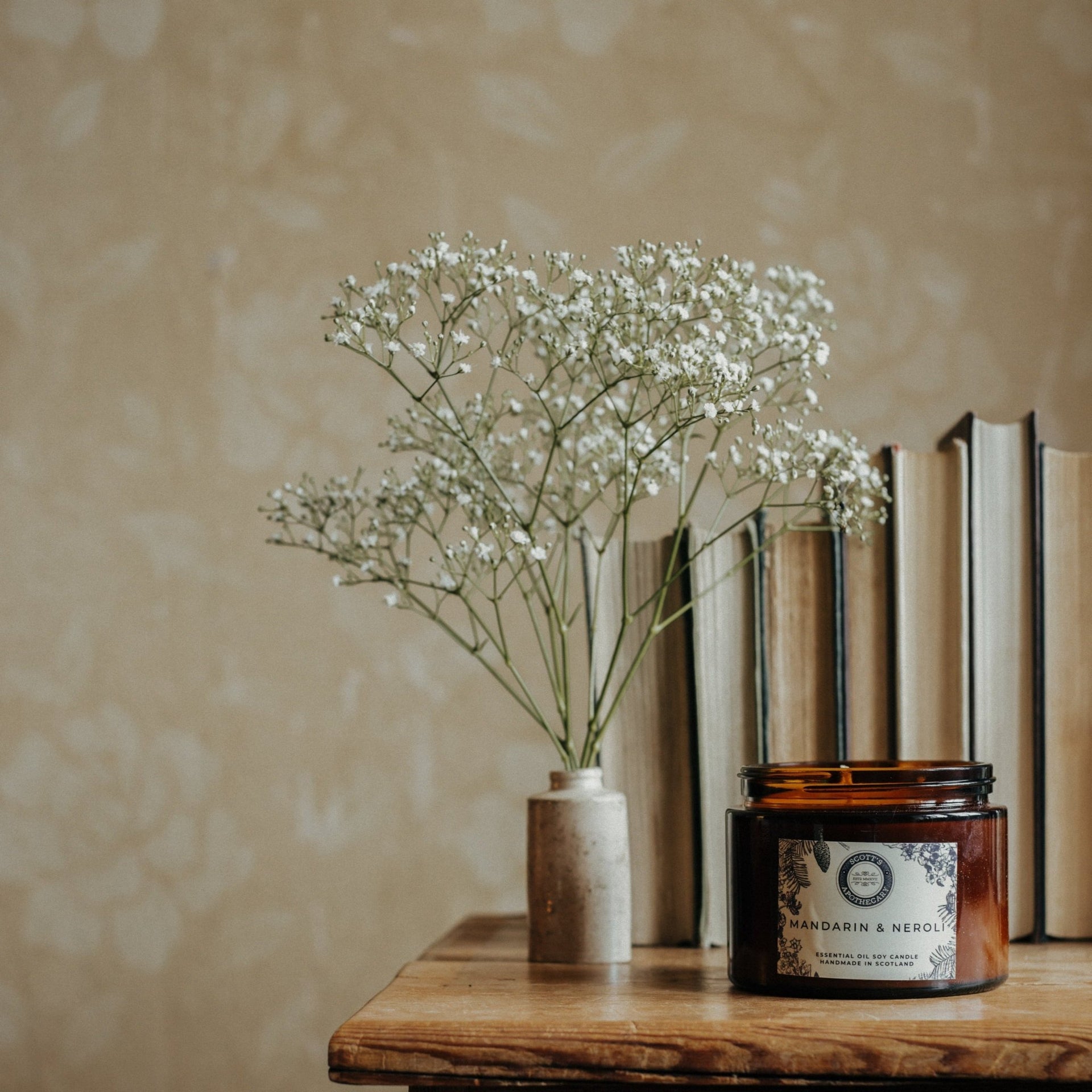Mandarin & Neroli Candle - Made Scotland