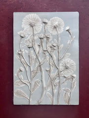 Marigolds - Hand Painted Panel - Made Scotland