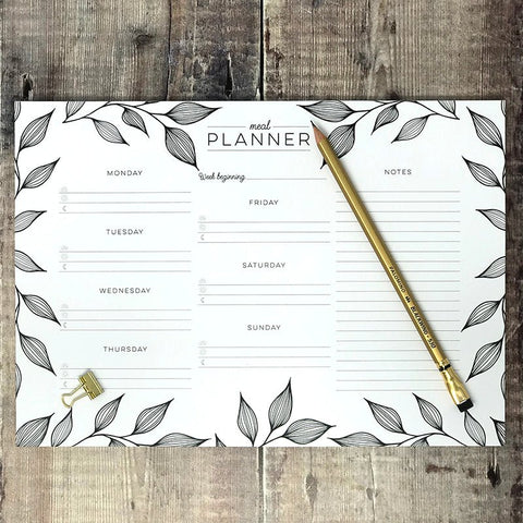 Meal Planner - Lomond Paper Co - Made Scotland