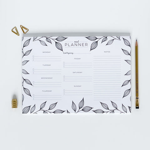 Meal Planner - Lomond Paper Co - Made Scotland