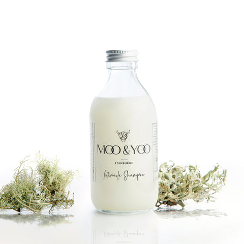 Miracle Shampoo with Aluminium Lid - 250ml - Moo & Yoo - Made Scotland