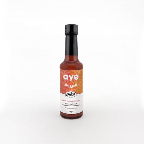 Peach Melba Hot Sauce - AYE PICKLED - Made Scotland