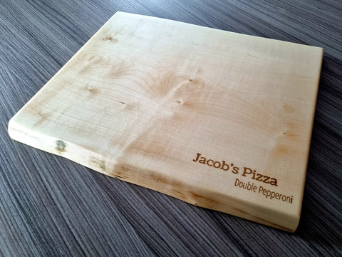 Personalised Pizza Board - Evison Creations - Made Scotland