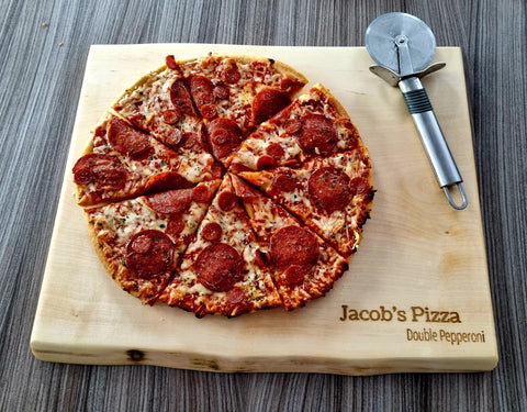 Personalised Pizza Board - Evison Creations - Made Scotland