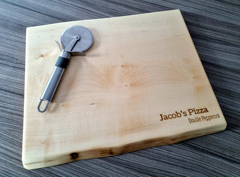 Personalised Pizza Board - Evison Creations - Made Scotland