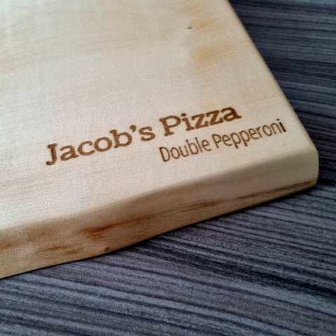 Personalised Pizza Board - Evison Creations - Made Scotland