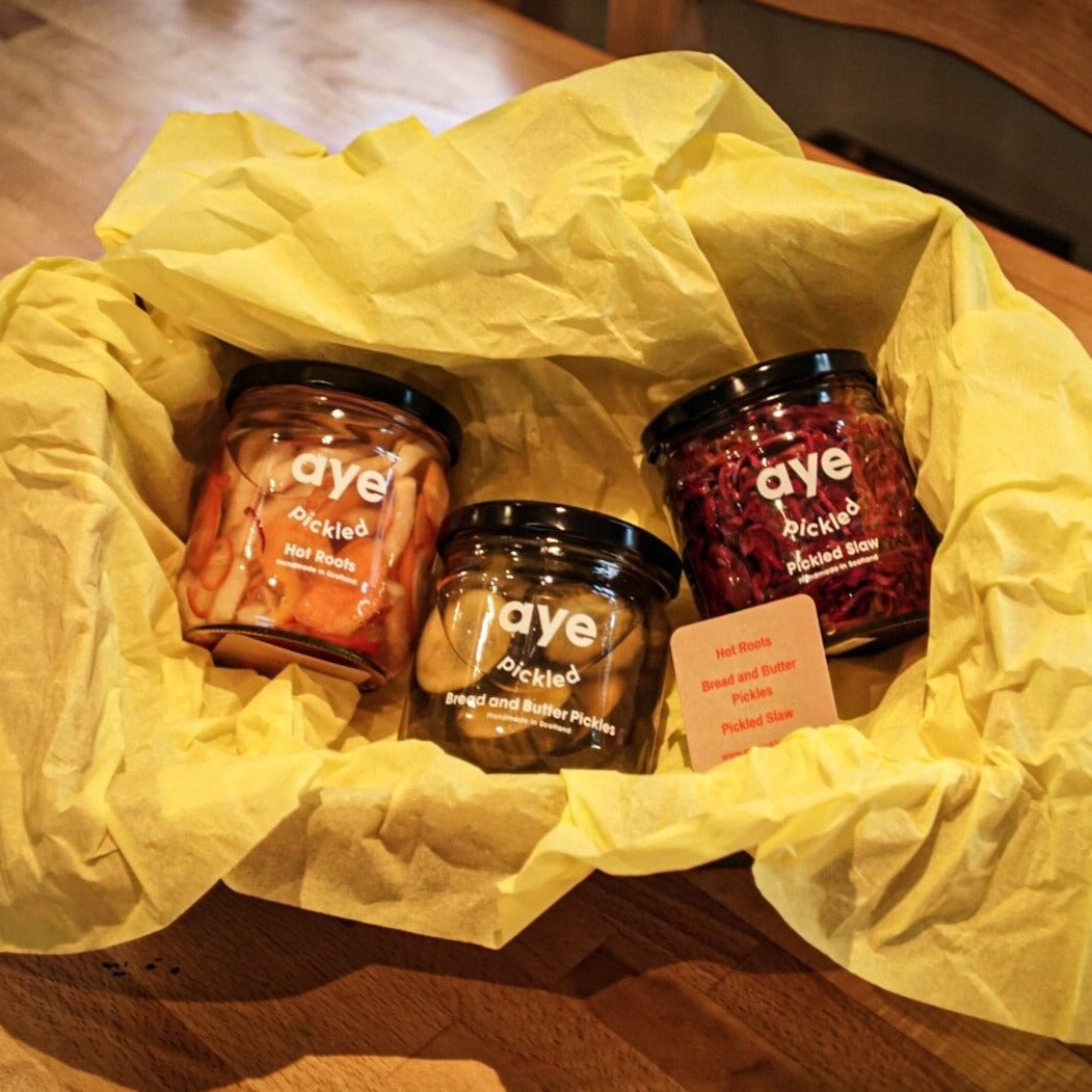 Pickle Bundle (x3 jars) - AYE PICKLED - Made Scotland