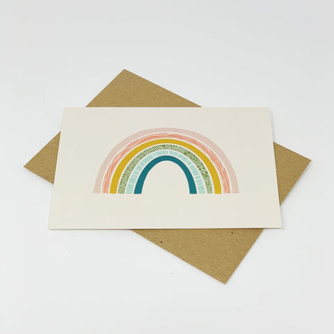 Rainbow Card - Lomond Paper Co - Made Scotland