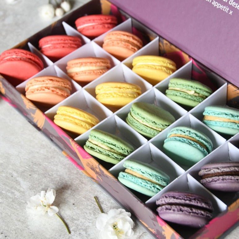 Rainbow Macaron Gift Box - Made Scotland