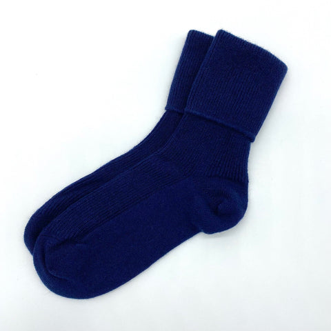 Set Of 3 Luxury Ladies Ribbed Cashmere Socks - heather - Ava Innes - Made Scotland