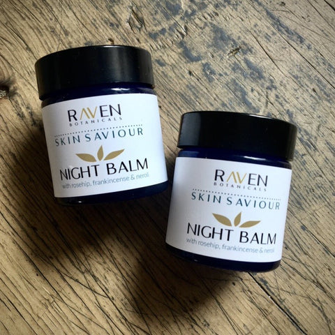 Skin Saviour Night Balm - Full Size 30g - Raven Botanicals - Made Scotland