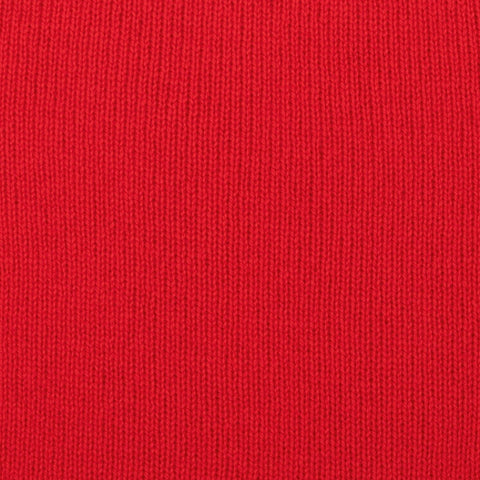 The Wide Scarf - Fire Red - Woolkind - Made Scotland