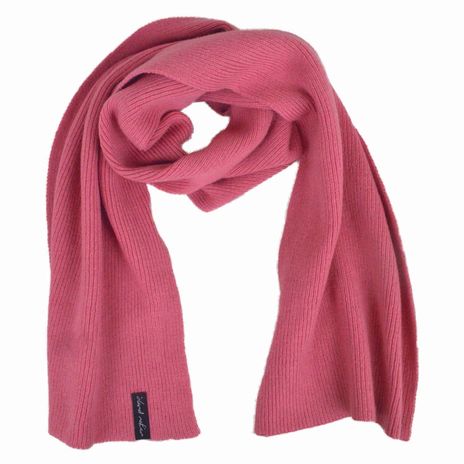 Unisex Scarf in Dusky Pink - Made Scotland