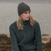 Unisex Slate Grey Cosy Winter Hat - Island Nation Studio - Made Scotland