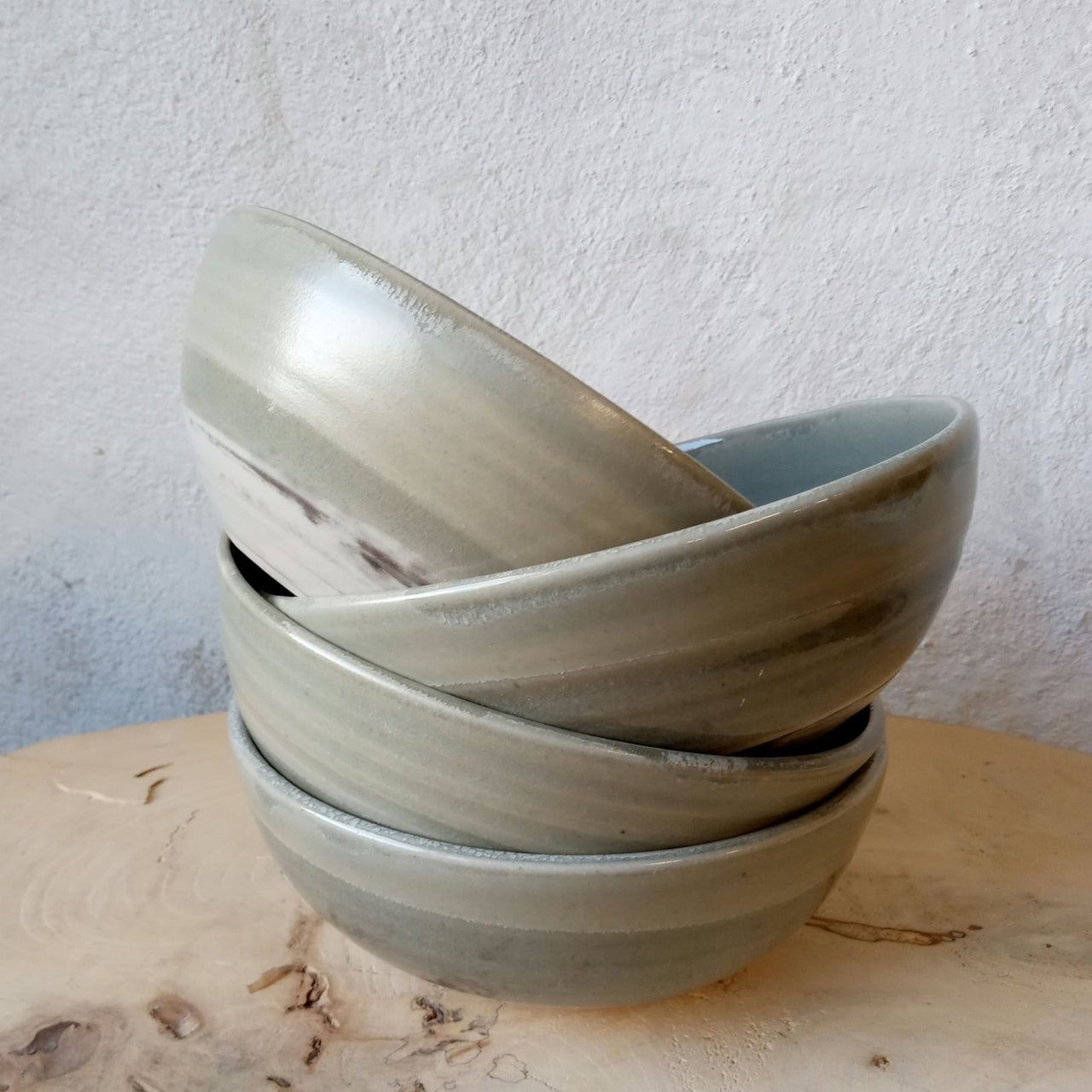 Wide dinner bowls - Made Scotland